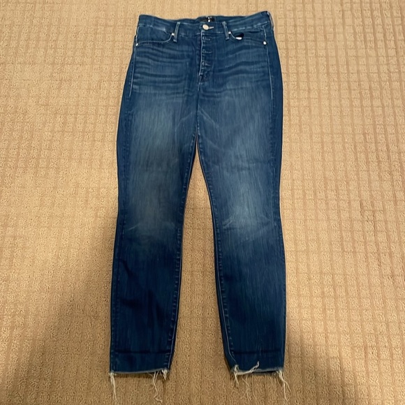MOTHER Pixie Ankle Fray Jeans - Picture 4 of 6